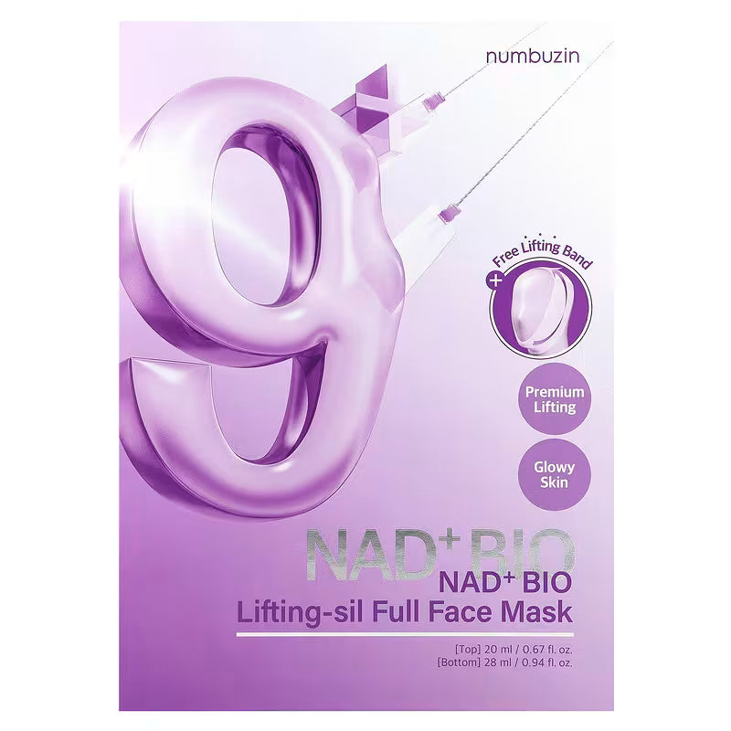 Numbuzin NAD+ Bio Lifting-sil Full Face Beauty Mask