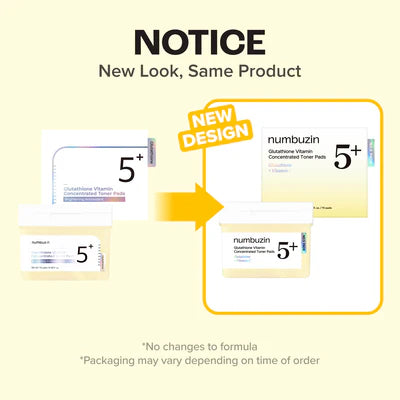 No.5 Vitamin-Niacinamide Concentrated Toner Pads