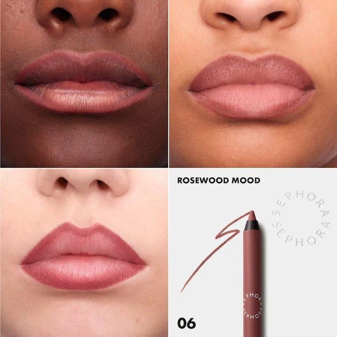 Sephora 8h colorful transfer-proof lip liner 06 rosewood mood