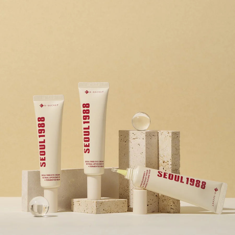 K-secrets: SEOUL 1988 Eye Cream: Retinal Liposome 4% + Fermented Bean