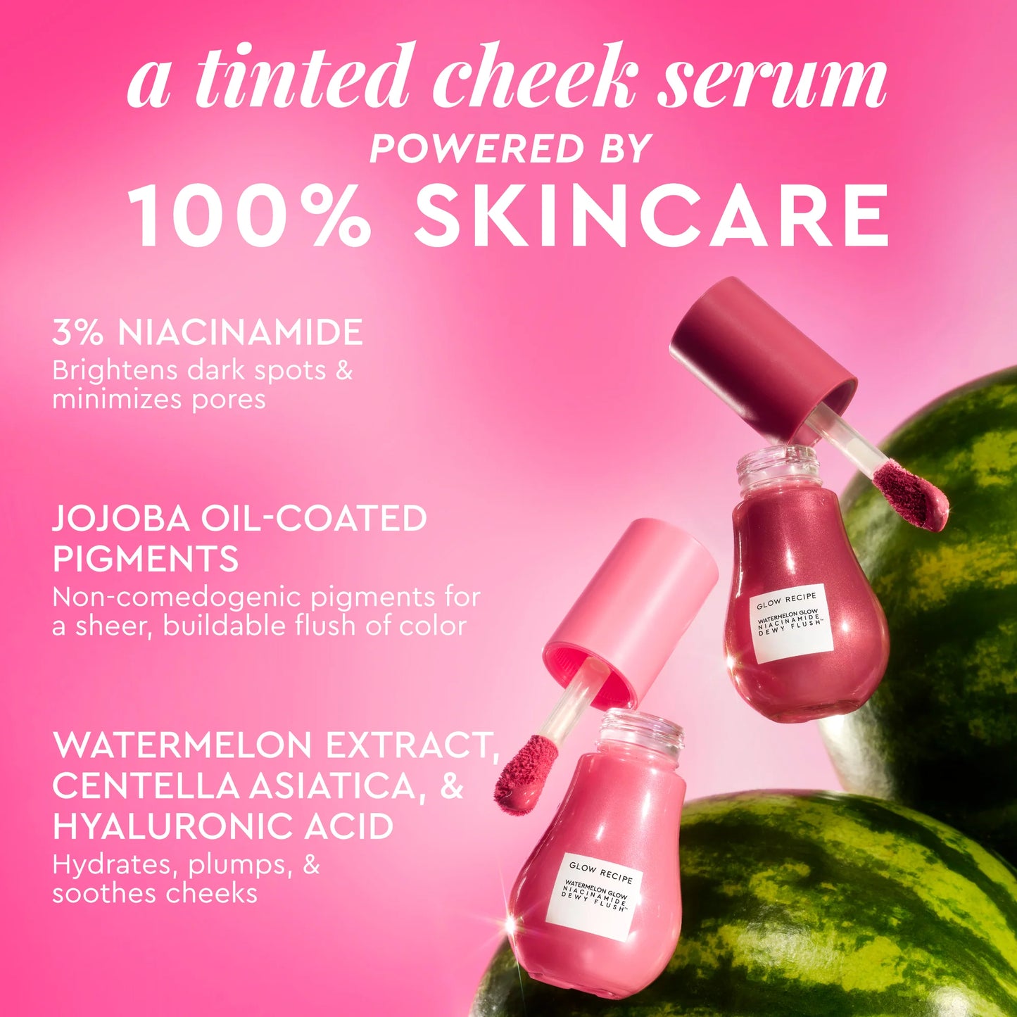 GLOW RECIPE Watermelon Glow Niacinamide Dewy Flush