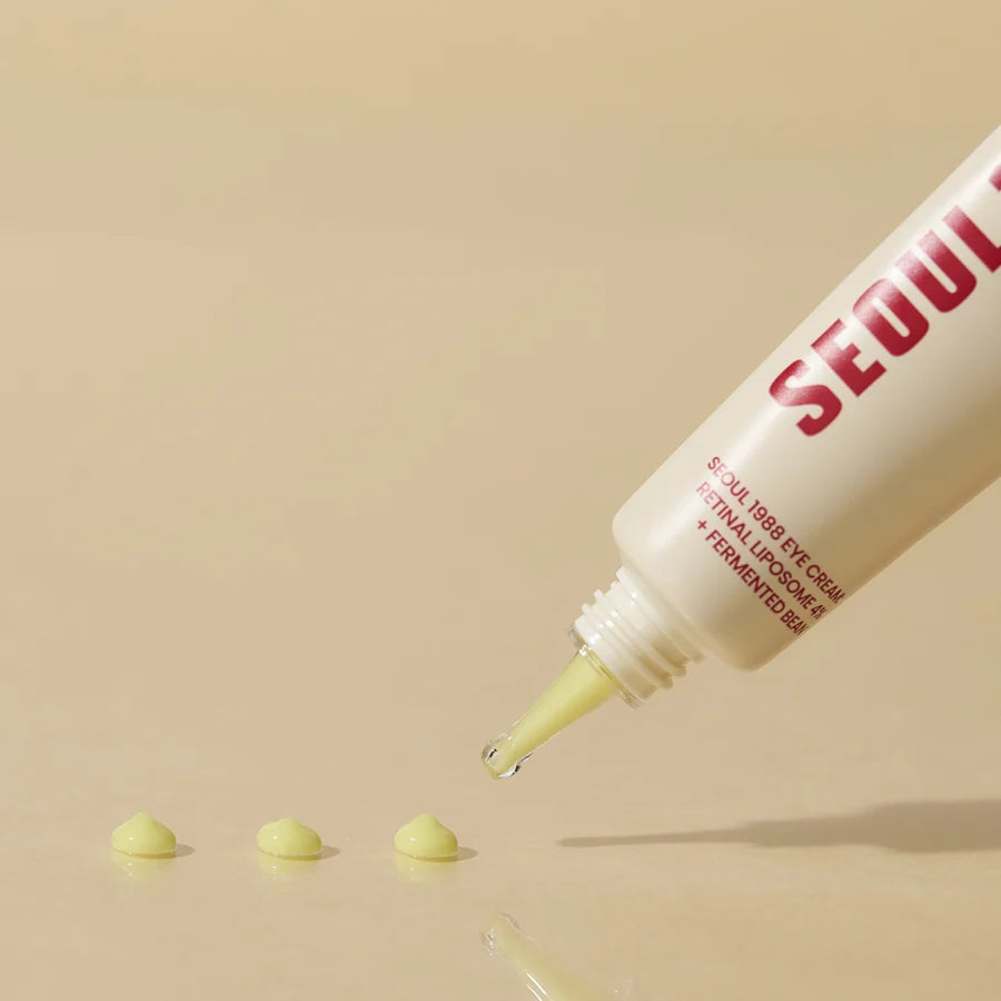 K-secrets: SEOUL 1988 Eye Cream: Retinal Liposome 4% + Fermented Bean