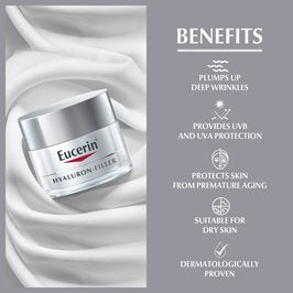 Eucerin Hyaluron-Filler Day Cream For Dry Skin