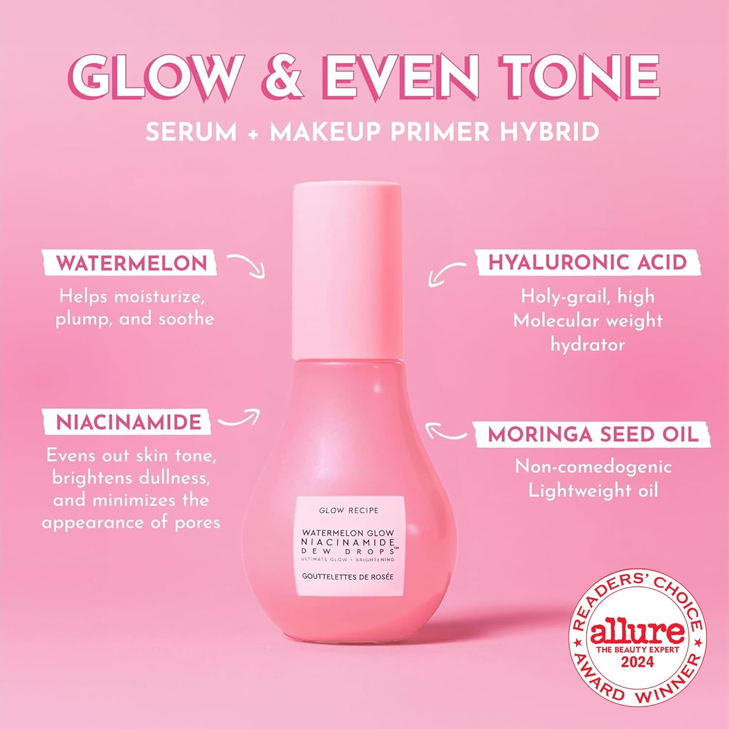 Glow Recipe Watermelon Glow Niacinamide Dew Drops