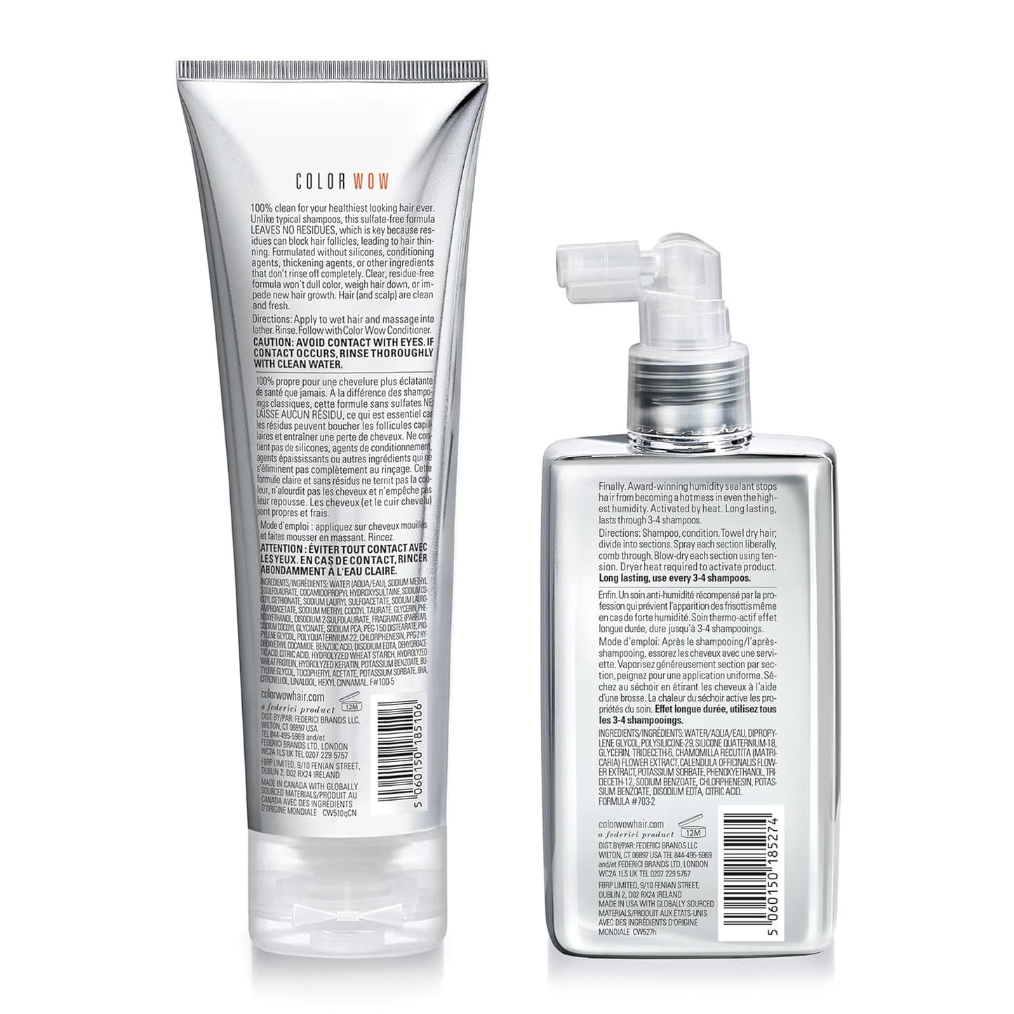 Wow Set (Shampoo + Spray 50 ml )