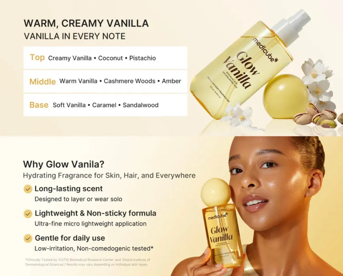 medicube - Vanilla Hair Body Fragrance Mist 100ml