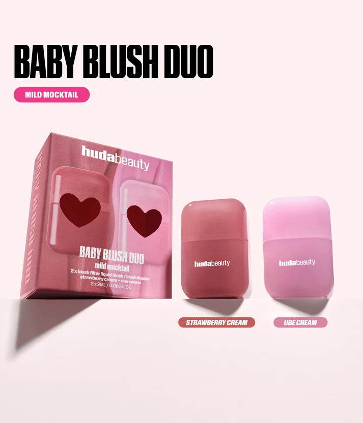 HUDA BEAUTY BABY BLUSH MILD MOCKTAIL DUO KIT
