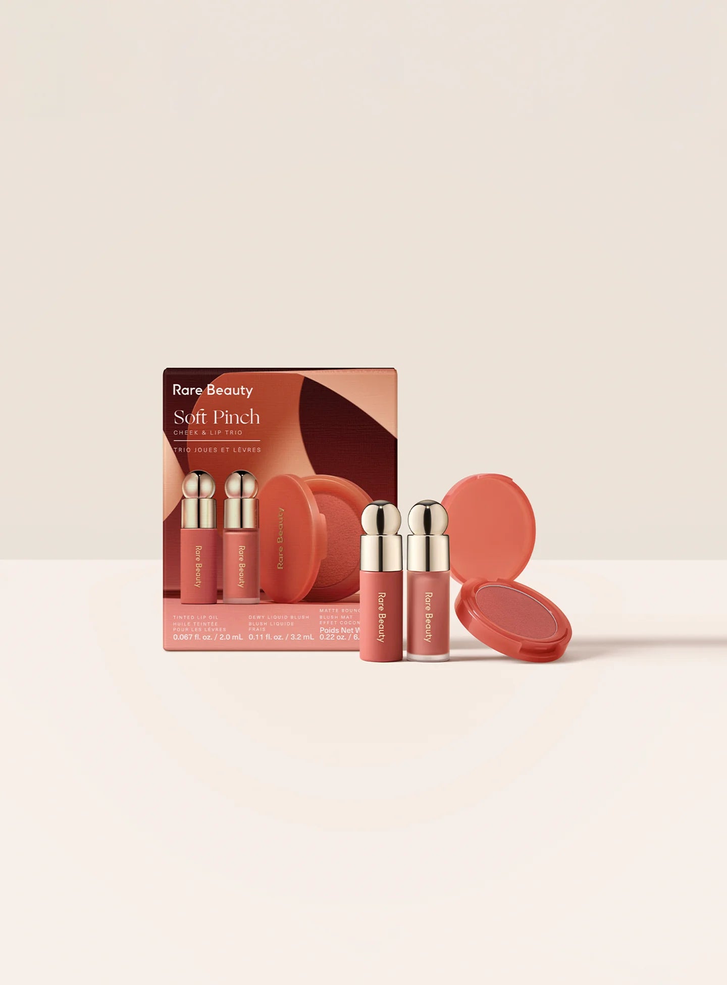 Rare beauty Soft Pinch Cheek & Lip Trio