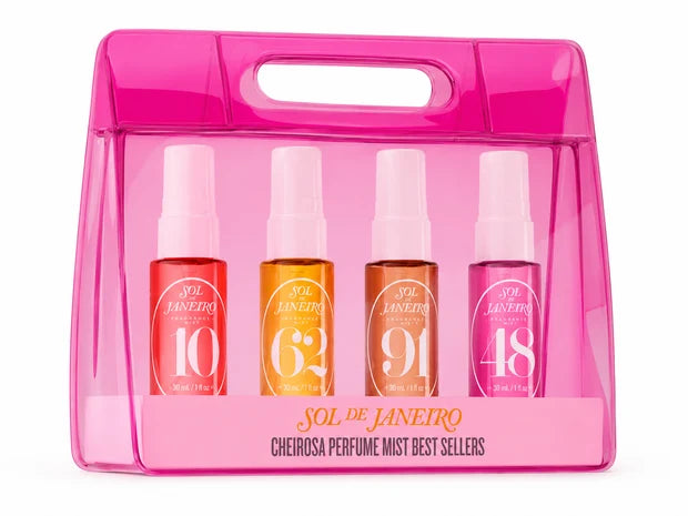 Sol De Janeiro Mist Best Sellers purple Bag 4 Mists 30 ml
