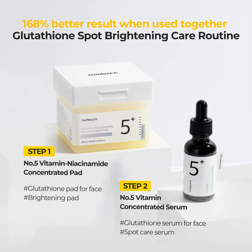 Numbuzin No.5 Vitamin-Niacinamide Concentrated Pad