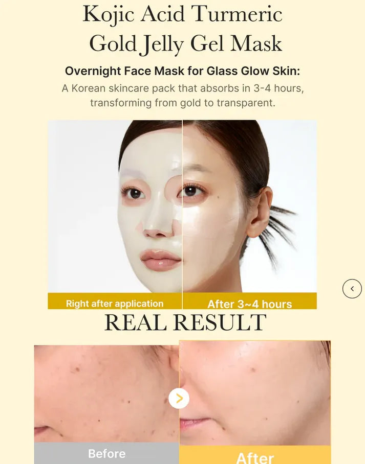 Medicube - Kojic Acid Turmeric Brightening Gel Mask