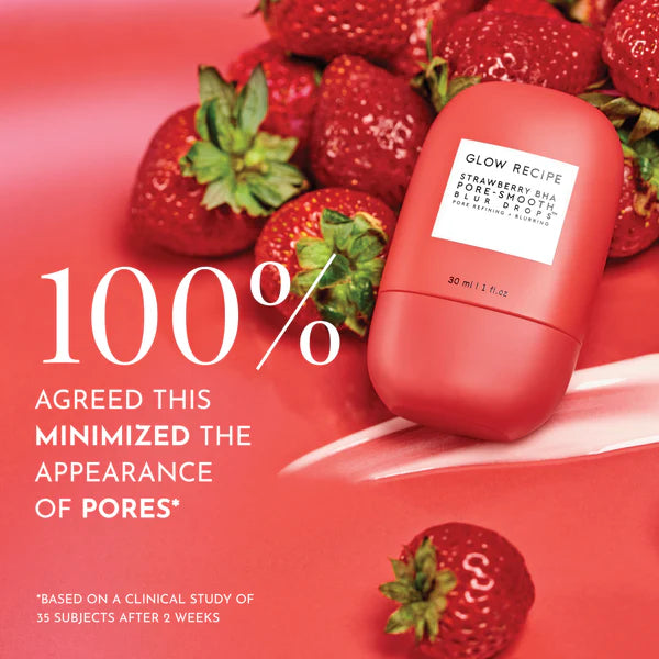 Glow Recipe Strawberry BHA Pore-Smooth Blur Drops