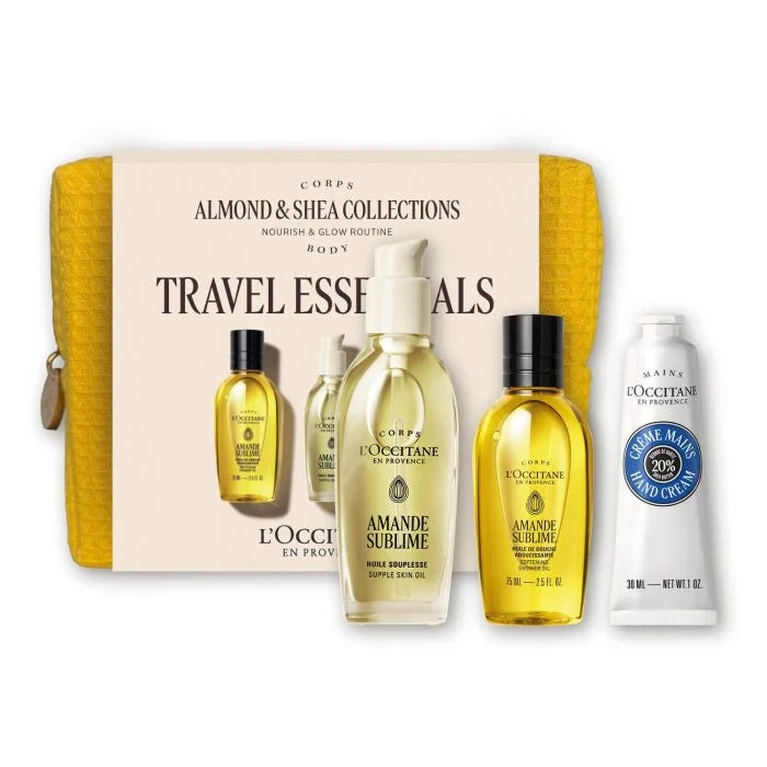 L'OCCITANE Travel Essentials - Nourish & Glow Routine