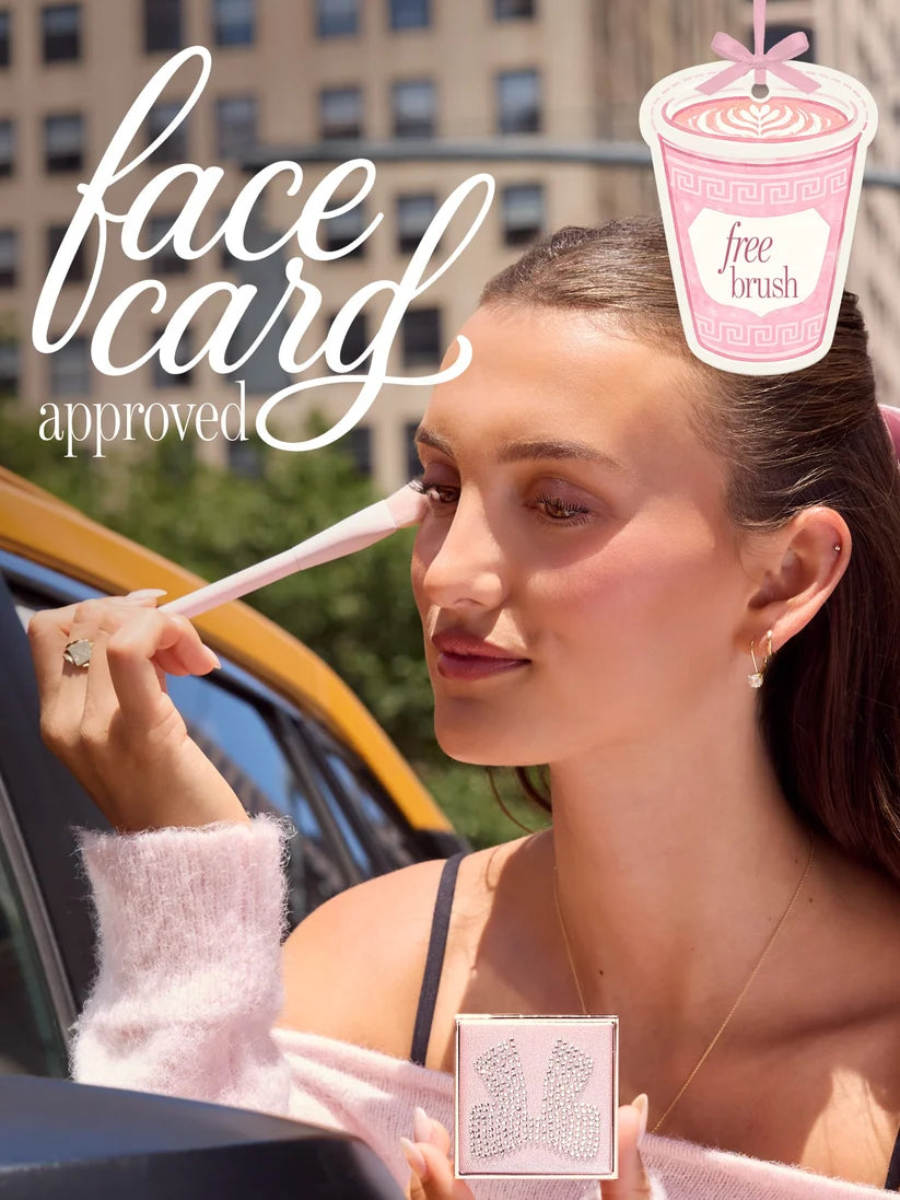 Tarte face card never declines CC undereye & brush