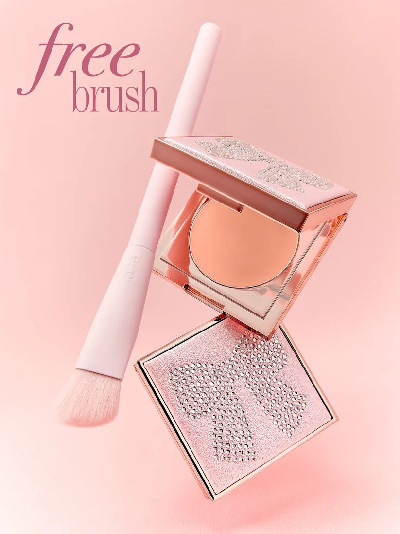 Tarte face card never declines CC undereye & brush