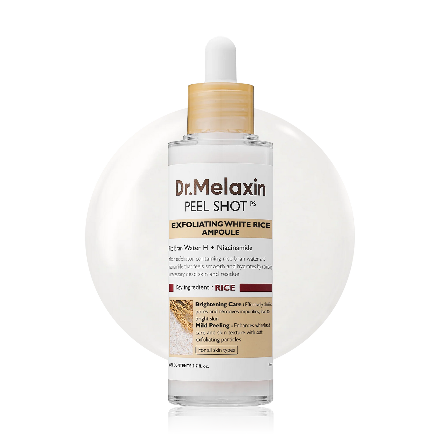 Dr Melaxin Peel Shot Glow White Rice Ampoule