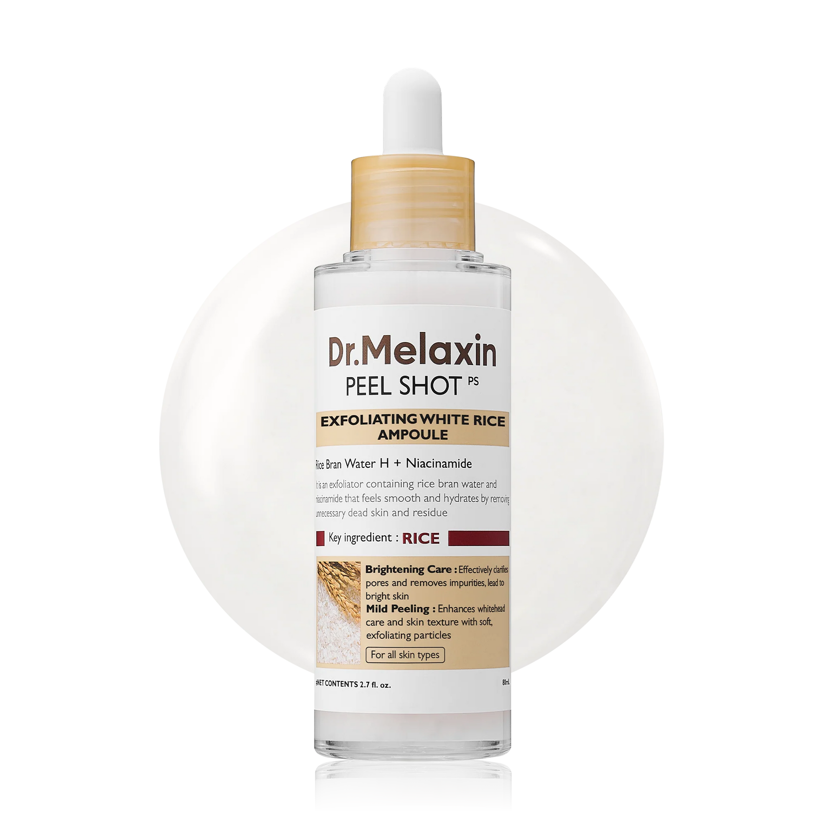 Dr Melaxin Peel Shot Glow White Rice Ampoule