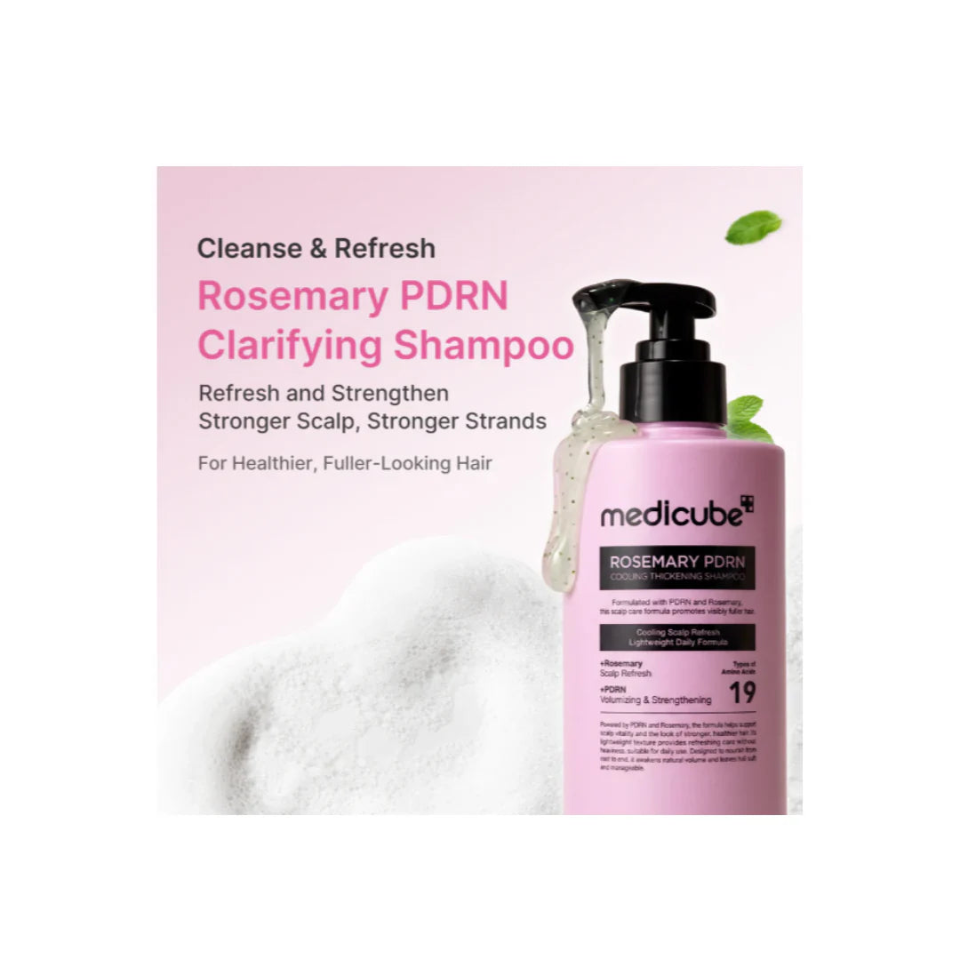 Medicube Rosemary PDRN Cooling Thickening Shampoo