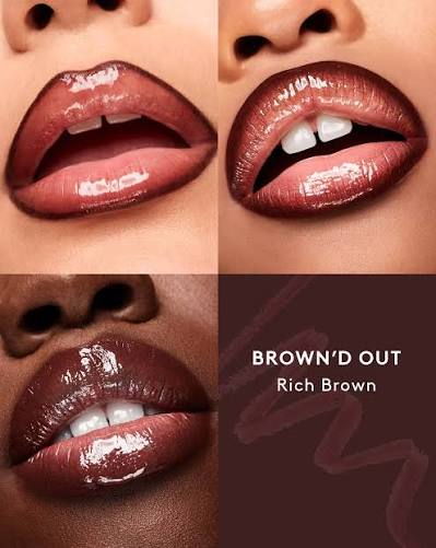 fenty beauty Brown'd Pout Lip Liner + Mini Lip Plumper Duo