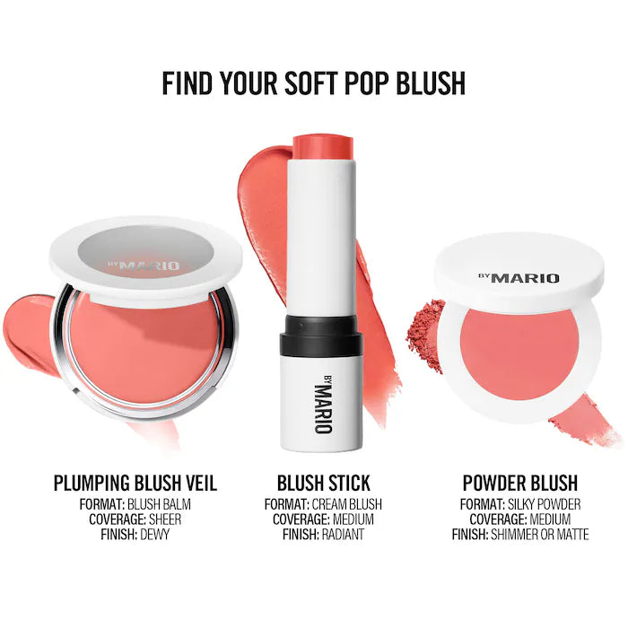 MAKEUP BY MARIO  Soft Pop Plumping Cream Blush Veil