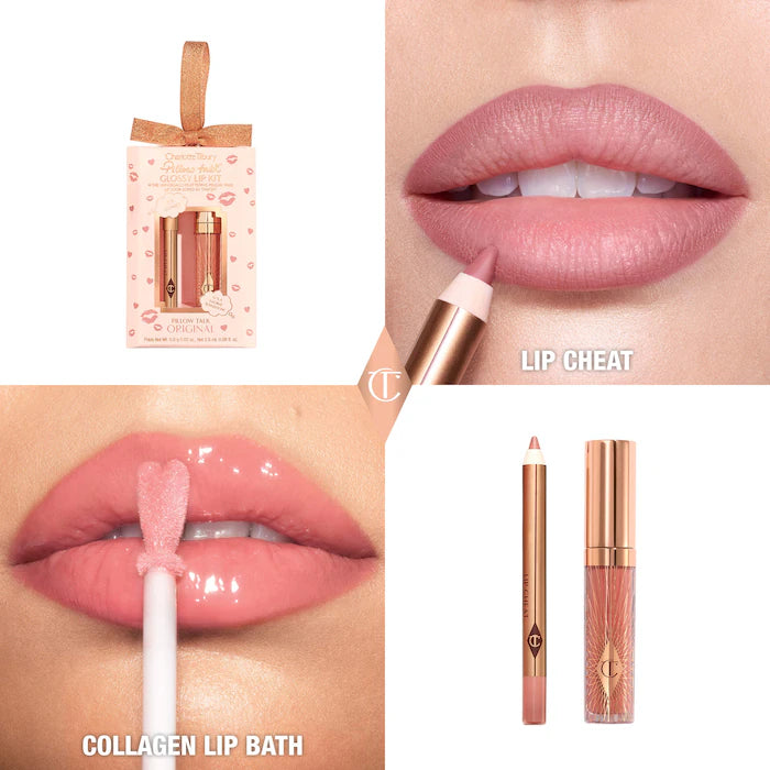 CHARLOTTE TILBURY PILLOW TALK GLOSSY LIP DUOS