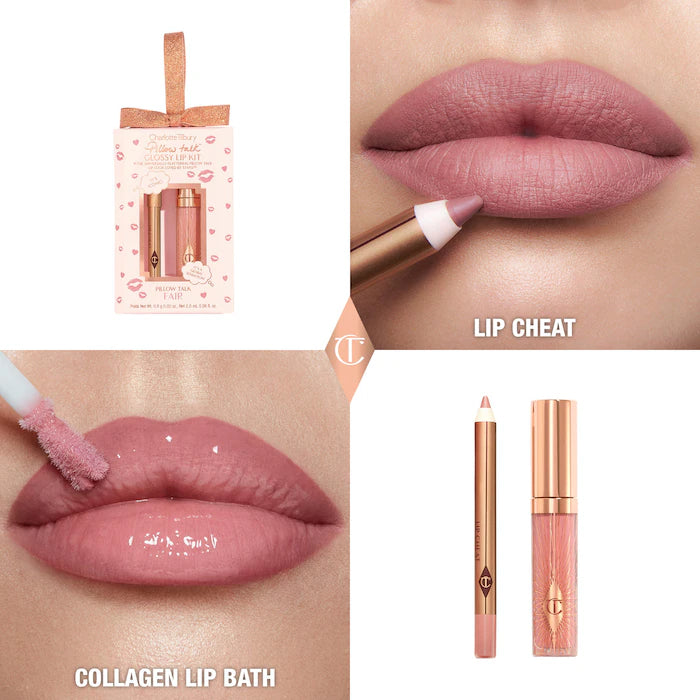 CHARLOTTE TILBURY PILLOW TALK GLOSSY LIP DUOS