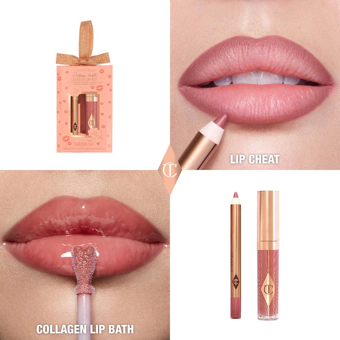 CHARLOTTE TILBURY PILLOW TALK GLOSSY LIP DUOS