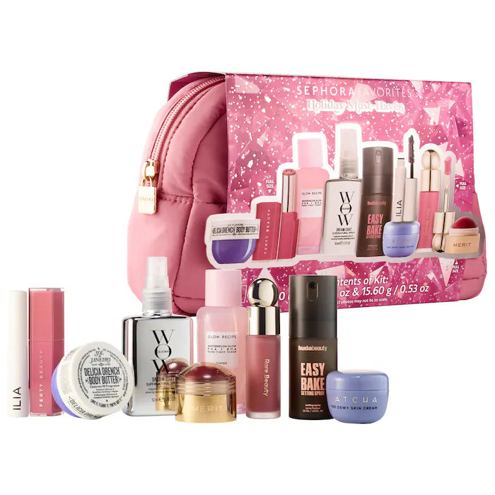 SEPHORA HOLIDAY MUST HAVES MAKEUP AND SKINCARE VALUE SET
