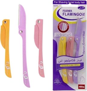Flamingo Facial Razor Set