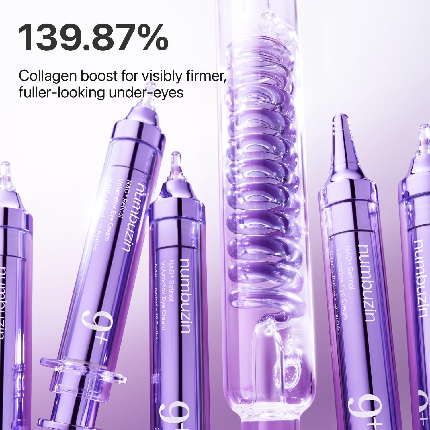 Numbuzin No.9 Eye Cream | NAD+ Retinol Volumetox Eye Serum