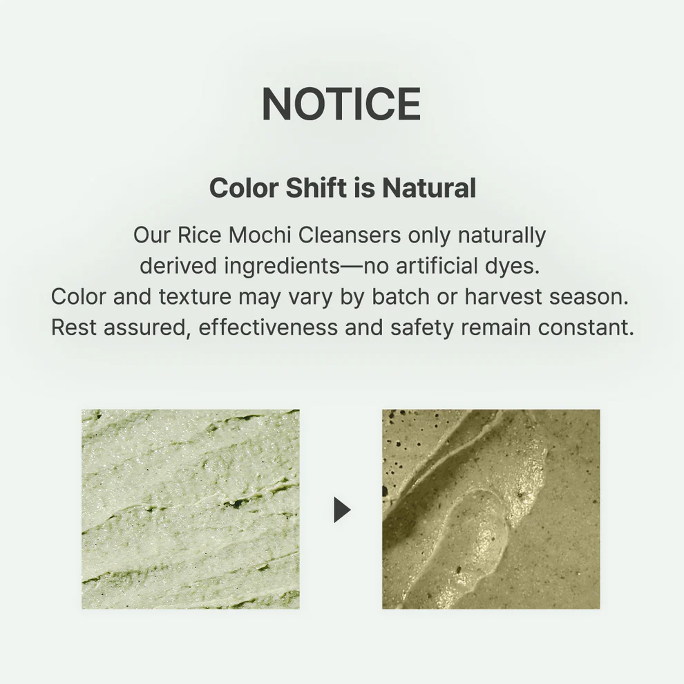 Arencia Fresh Green Rice Mochi Cleanser