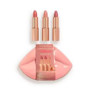 CHARLOTTE TILBURY HOLLYWOOD ICONIC MINI LIP TRIO TRAVEL SIZE LIP KIT