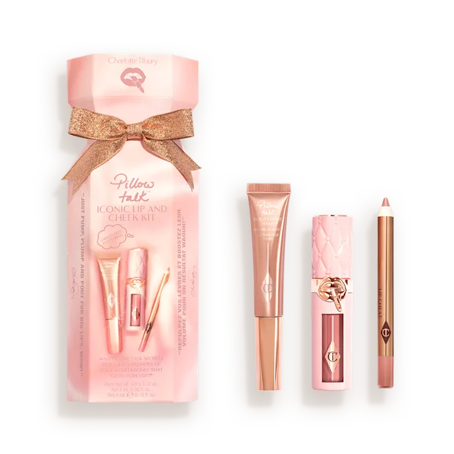CHARLOTTE TILBURY PILLOW TALK ICONIC LIP AND CHEEK KIT LIP & CHEEK CRACKER