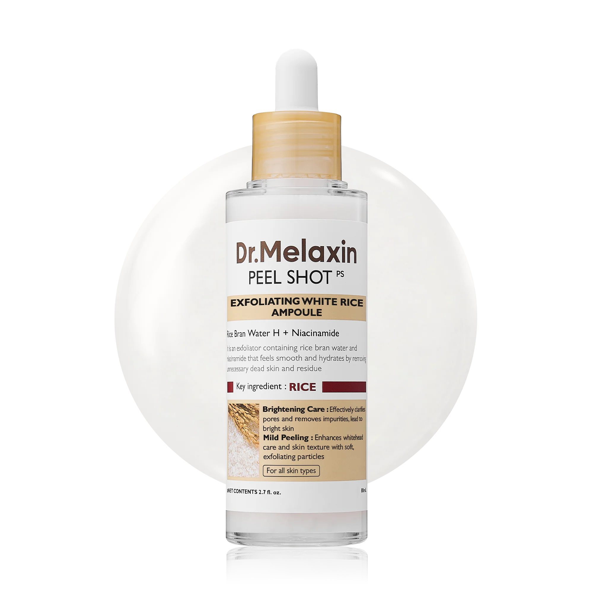 Dr Melaxin Peel Shot Glow White Rice Ampoule