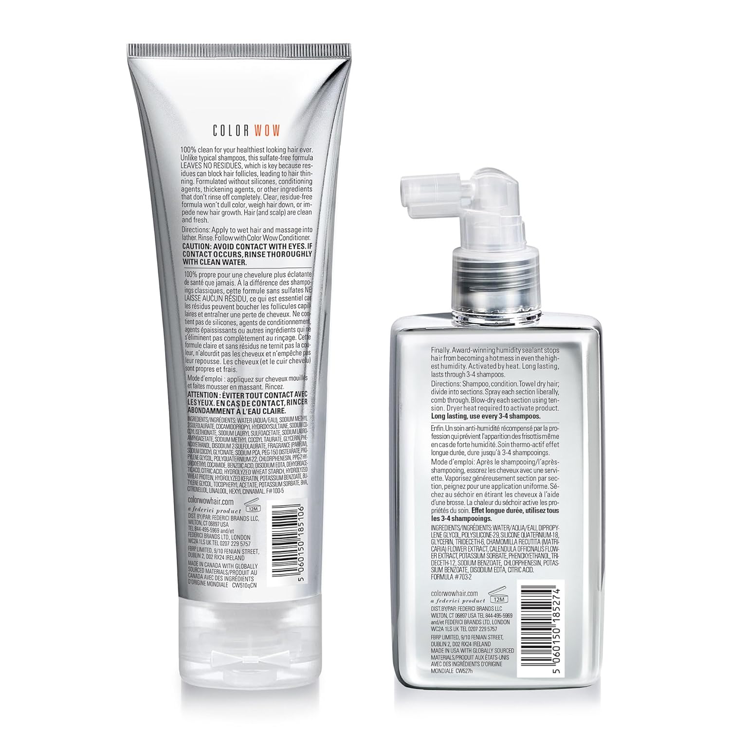 Wow Set (Shampoo + Spray 50 ml )