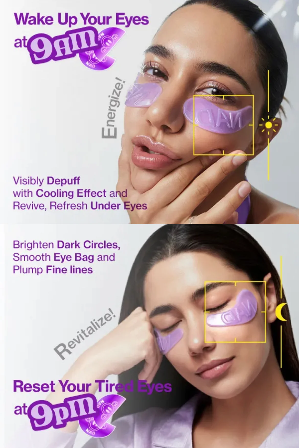 Numbuzin NAD+ Collagen Under Eye Patches