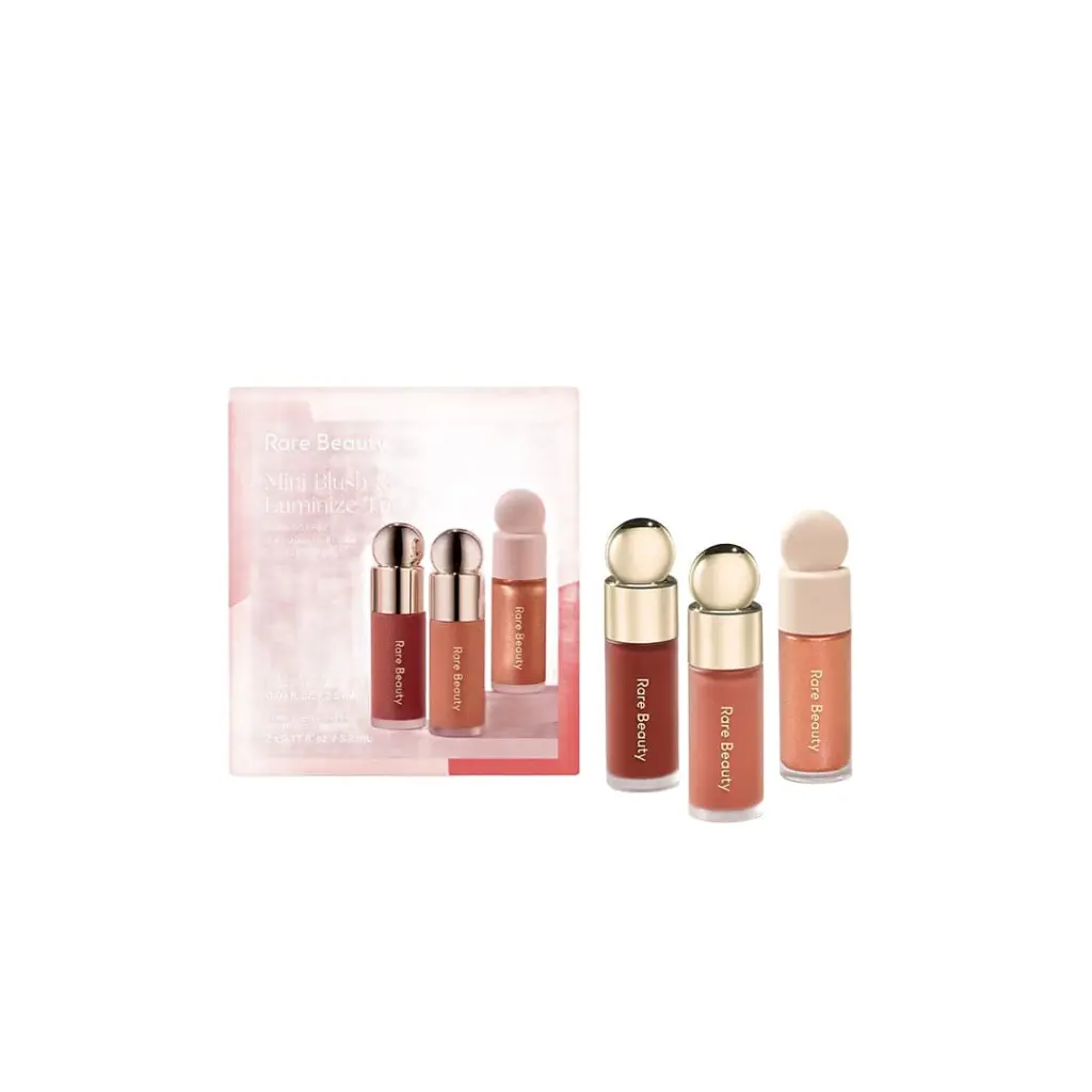 RARE BEAUTY MINI BLUSH & LUMINIZE TRIO